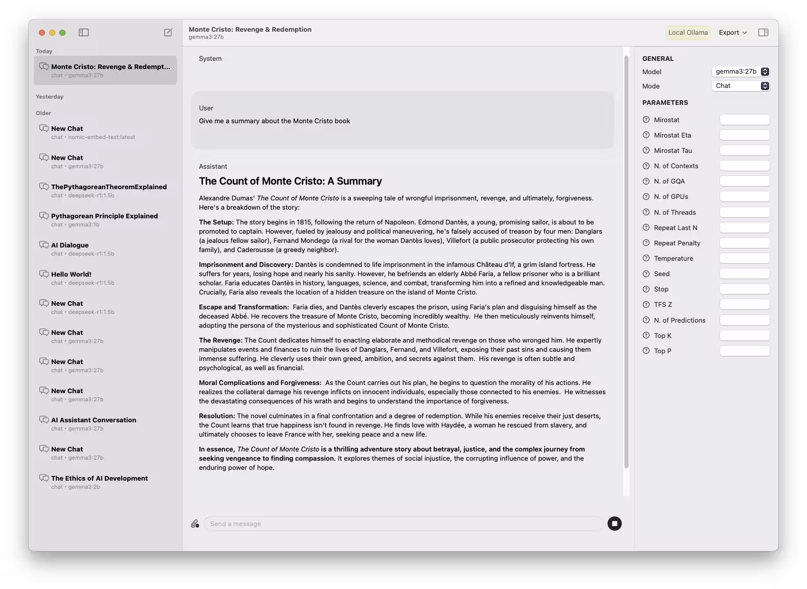 Ollamac Pro screenshot